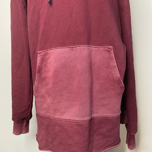NWOT Cotton Citizen Men’s Sangria Hoodie Burgundy - Picture 2 of 9
